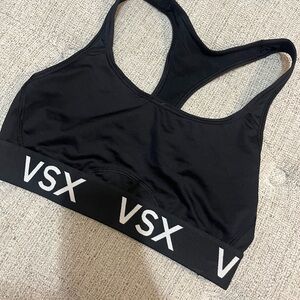 VSX Black Racerback Sports Bra